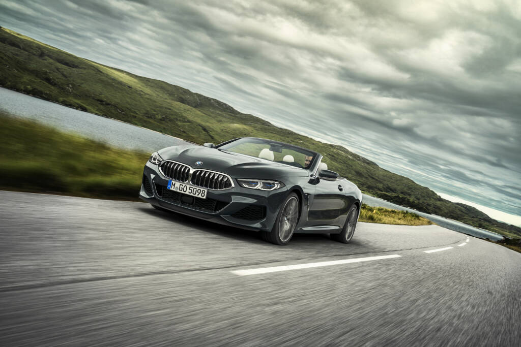 BMW Group in Österreich: Das neue BMW 8er Cabriolet; BMW setzt die Modelloffensive im Luxussegment fort: Der offenen Sportwagen erfüllt die höchsten Ansprüche in den Bereichen Fahrdynamik, Emotionalität und Exklusivität. Credit: BMW, © Aussendung (02.11.2018) 