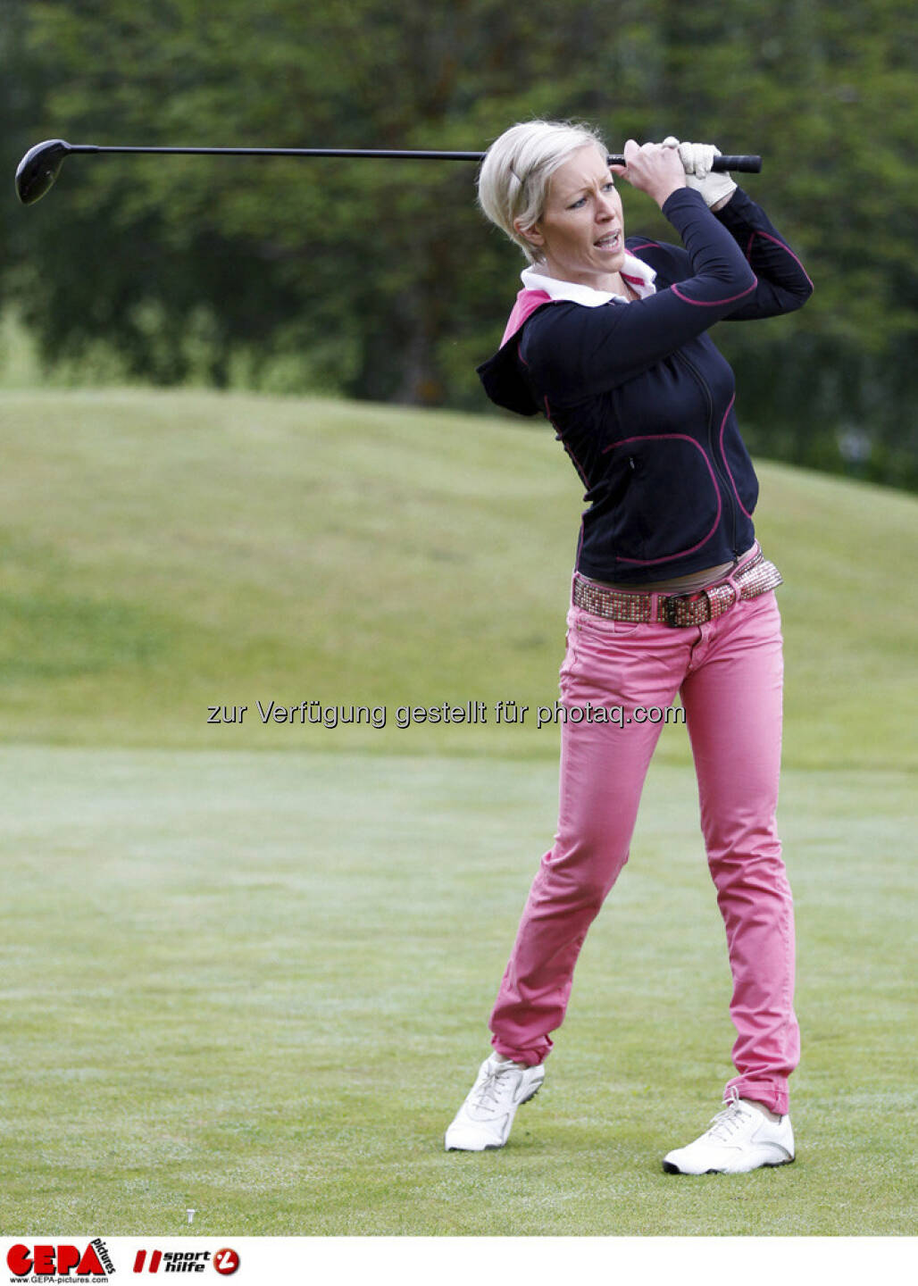 Sporthilfe Golf Trophy, GCC Schladming. Heidi Neururer (AUT), Foto: GEPA pictures/ Harald Steiner