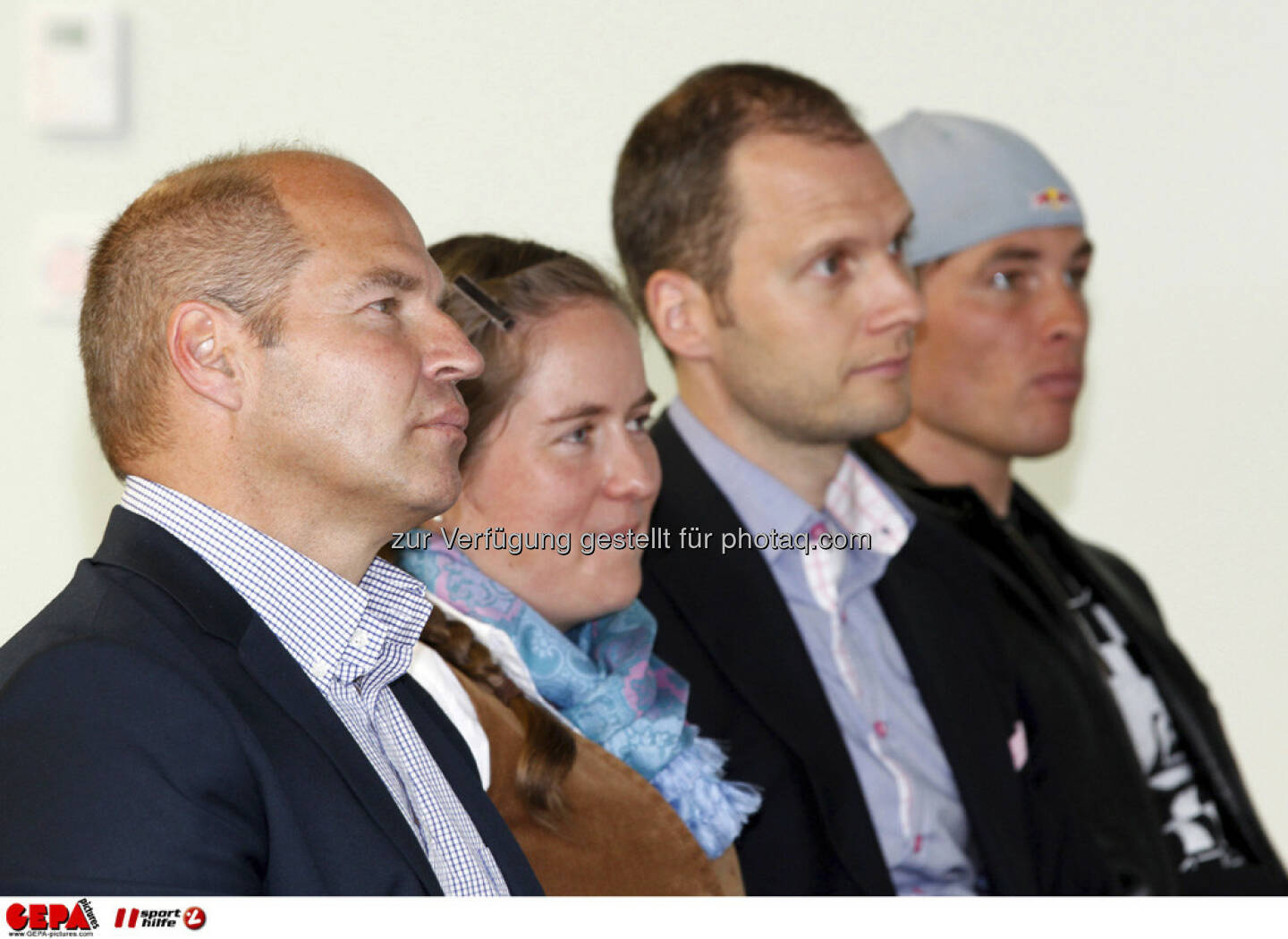 WIFI Sporthilfe Forum. Marc Girardelli, Julia von Deines (Falkensteiner), Constantin von Deines (Falkensteiner) und Benjamin Karl (AUT), Foto: GEPA pictures/ Harald Steiner