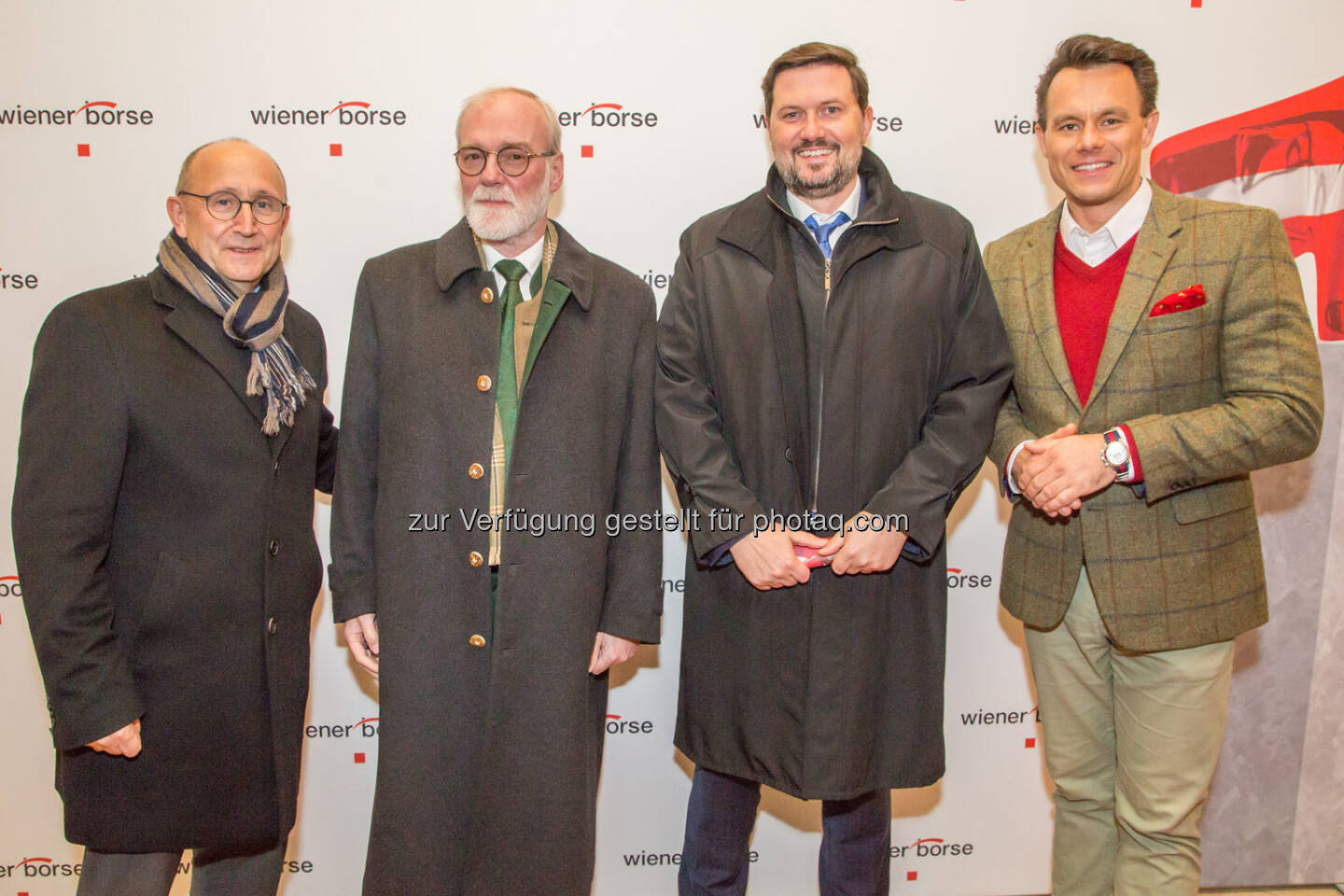 Ludwig Nießen (Wiener Börse), Marius Perger, Klaus Schweinegger (Börsen-Kurier), Christoph Boschan (Wiener Börse)