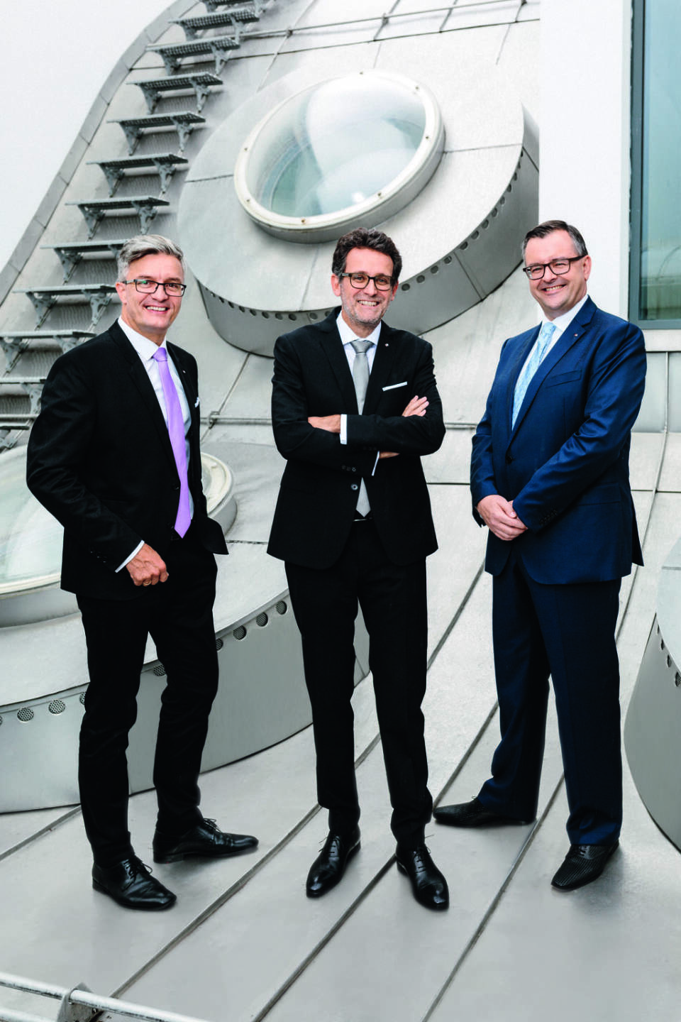 Bank für Tirol und Vorarlberg, BTV, Vorstandsteam: Michael Perger, Gerhard Burtscher, Mario Pabst; Credit: Thomas Schrott