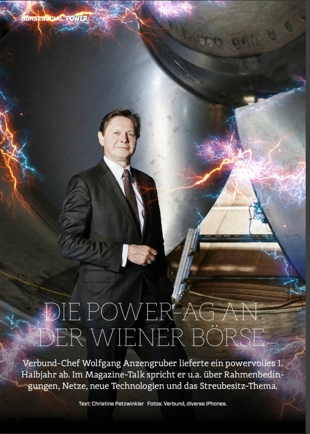 Wolfgang Anzengruber, Verbund, im Börse Social Magazine #18 , Juni 2018