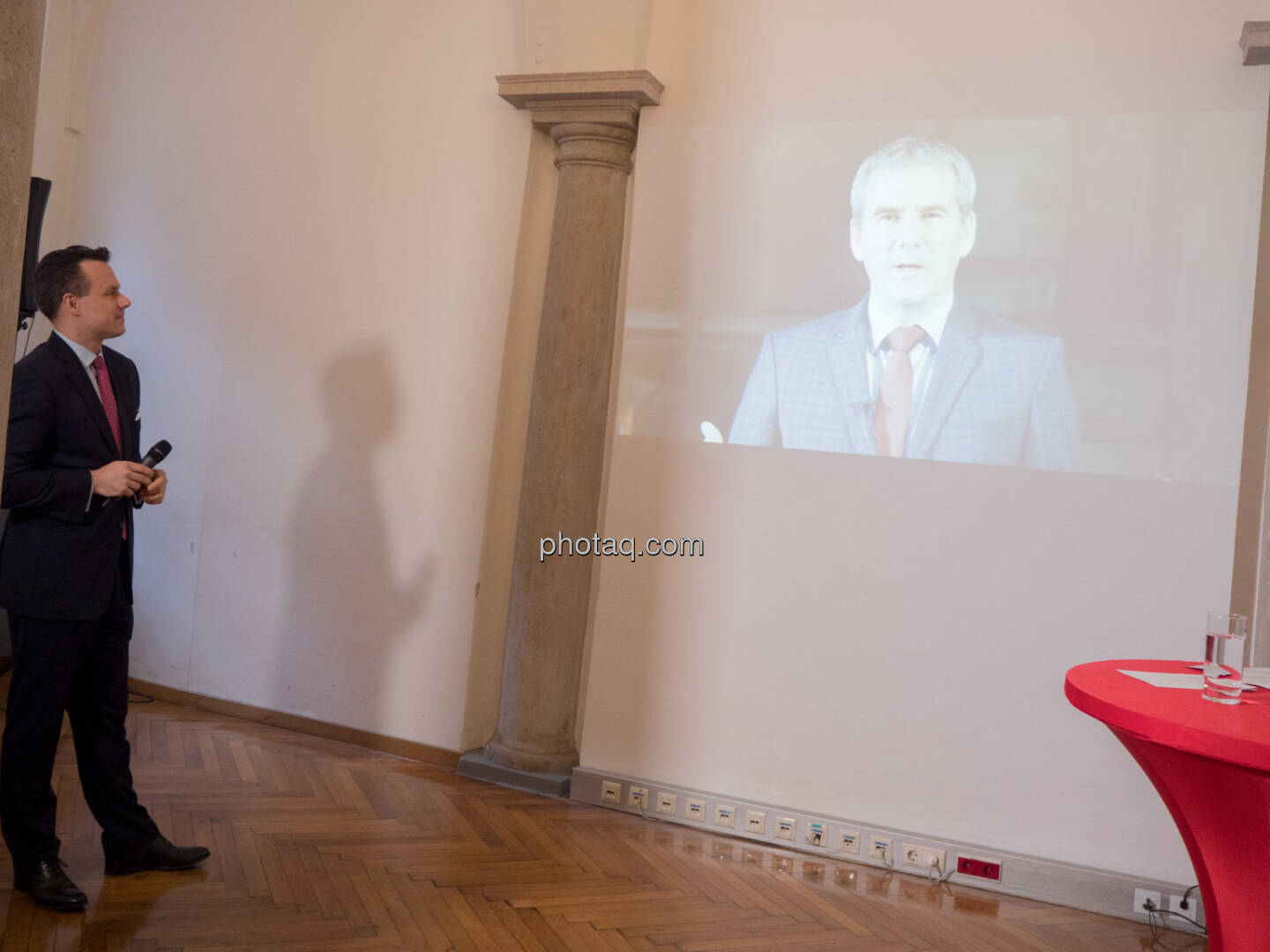 Christoph Boschan, Finanzminister Hartwig Löger