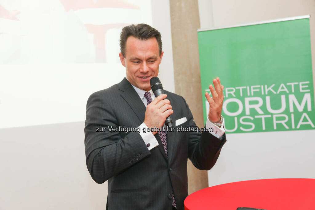 Christoph Boschan (Wiener Börse), © Zertifikate Forum Austria/APA-Fotoservice/Tanzer Fotograf/in: Richard Tanzer (23.01.2019) 