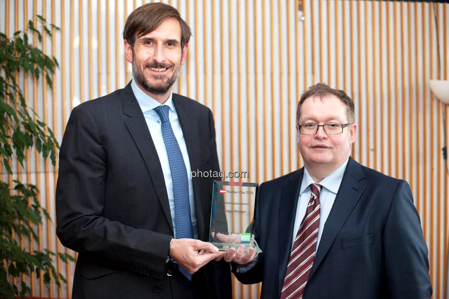 Christoph Moser (Weber & Co.) - Special Award Mittelstandsinvestor - Gregor Rosinger (Rosinger Group)