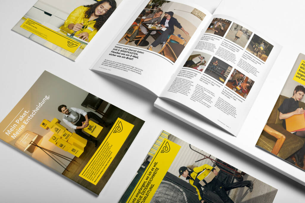 Post, Werbemittel, neuer Look, Credit: Post (01.02.2019)