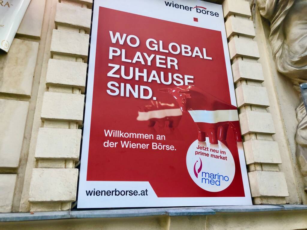 Marinomed Börsegang 1.2.2019 - Wiener Börse - Wo Global Player zuhause sind, Willkommen, © <a href=