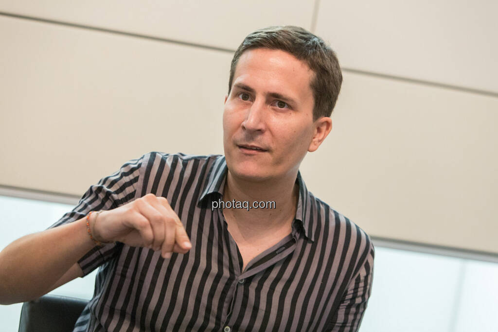 Robert Zikmund (FM4), © finanzmarktfoto.at/Martina Draper (19.06.2013)