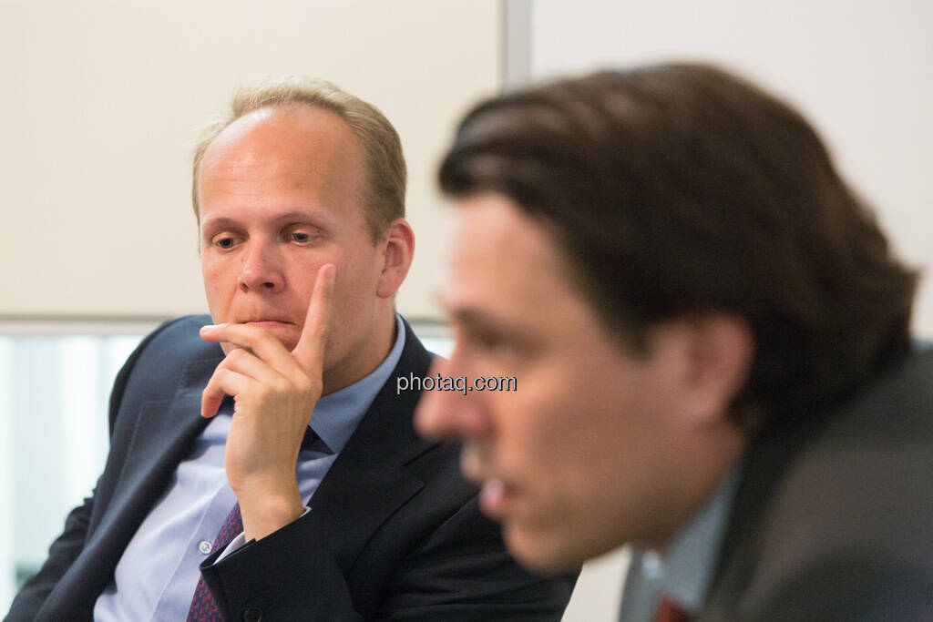 Ronald Stöferle (Incrementum), Rudolf Brenner (Philoro), © finanzmarktfoto.at/Martina Draper (19.06.2013) 