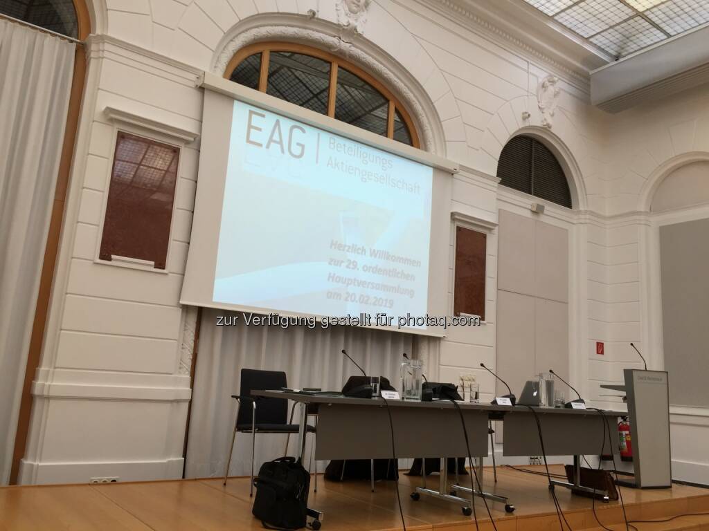 EAG-HV 20.2.19 Reitersaal Kontrollbank (20.02.2019) 