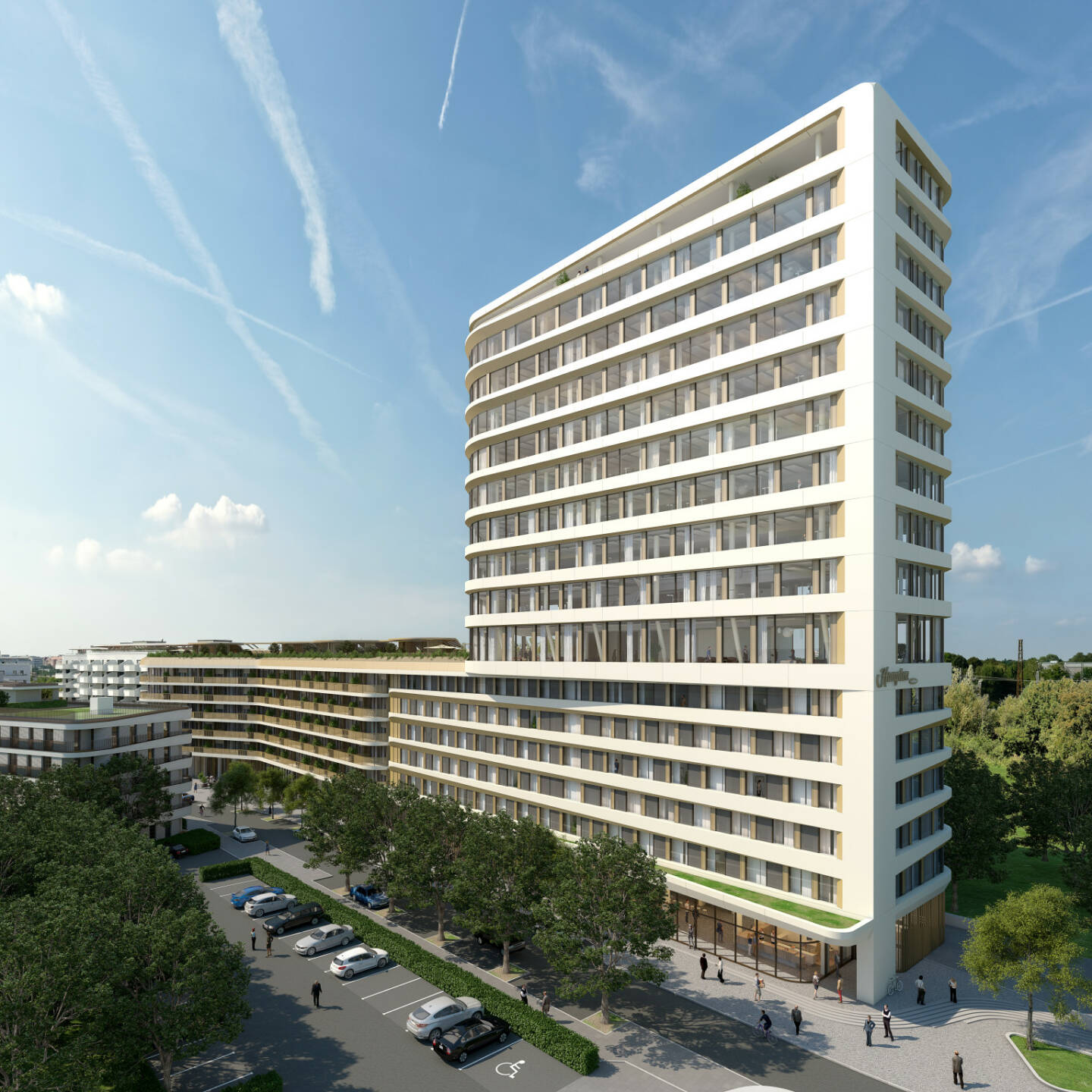 CA Immo, Gebäudekomplex Neo in München, Credit: CA Immo
vom dach eines nachbargebäudes
stand: september 2016