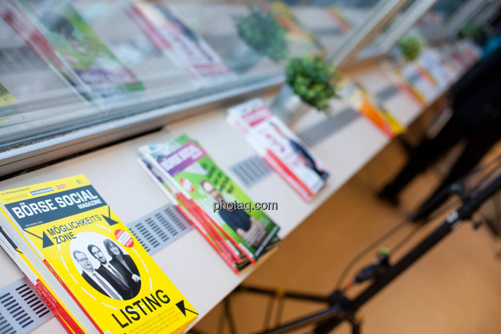 BSN Roadshow #76, Talent Garden Wien, Magazines, © Michaela Mejta, photaq.com  (19.03.2019) 