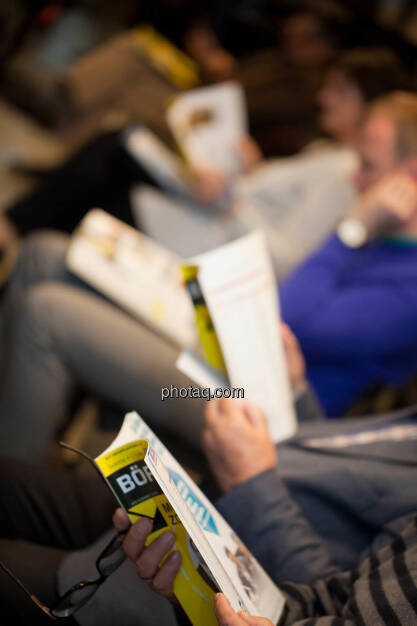 BSN Roadshow #76, Talent Garden Wien, Magazine lesen, © Michaela Mejta, photaq.com  (19.03.2019) 