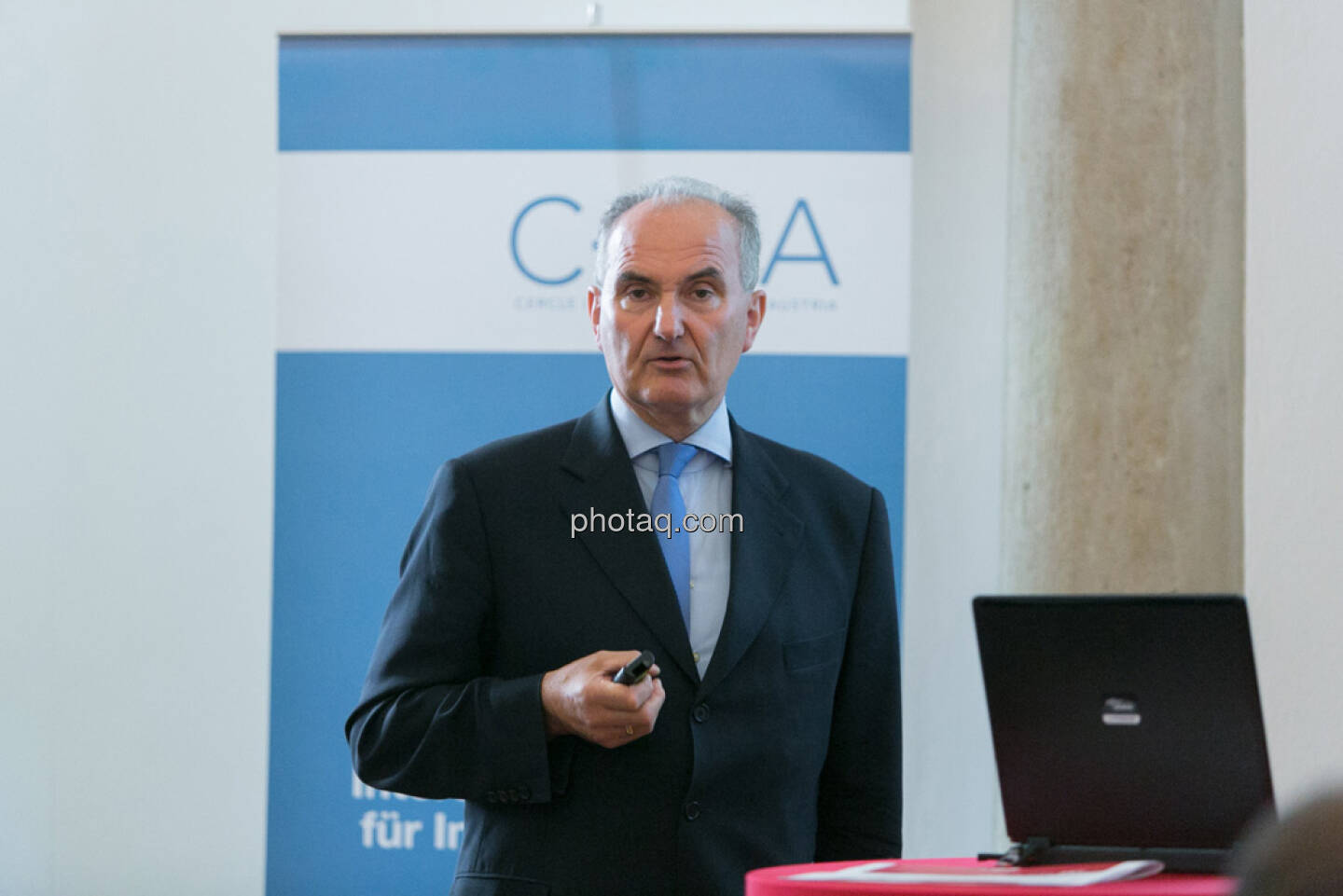 Johann Marihart (Agrana) beim 5. Small Cap Day - Wiener Börse / C.I.R.A.