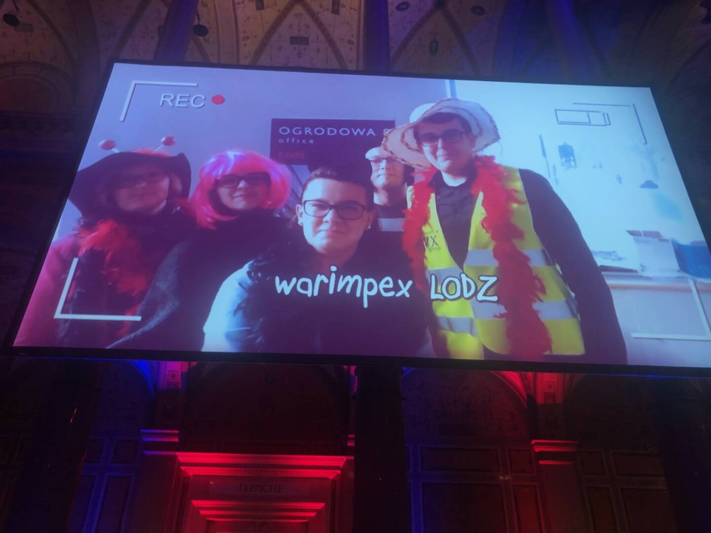 60 Jahre Warimpex, Feier im MAK - Grüße aus von Warimpex aus Lodz