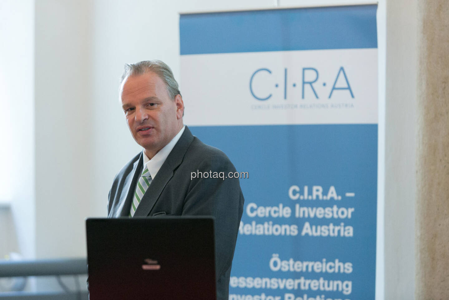 Andreas Feuerstein (S-Immo) beim 5. Small Cap Day - Wiener Börse / C.I.R.A.