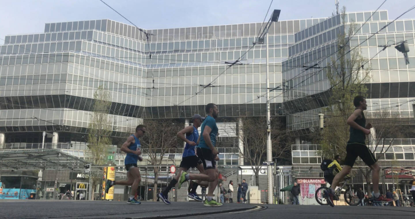 Vienna City Marathon 2019 Franz-Josefs-Bahnhof, Althangrund