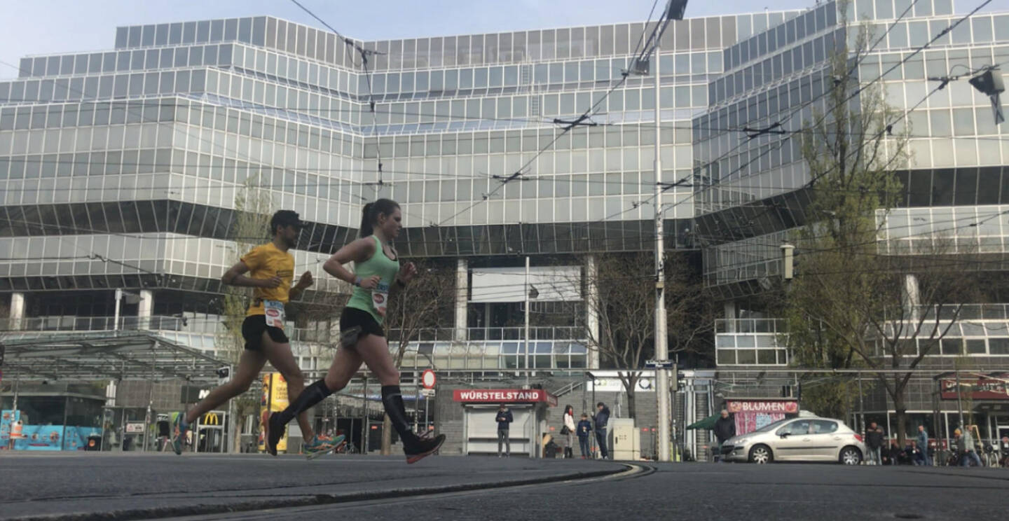 Vienna City Marathon 2019 Franz-Josefs-Bahnhof, Althangrund