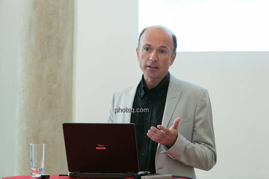 Peter Hötzinger (Century Casinos) beim 5. Small Cap Day - Wiener Börse / C.I.R.A., © finanzmarktfoto.at/Martina Draper (20.06.2013) 