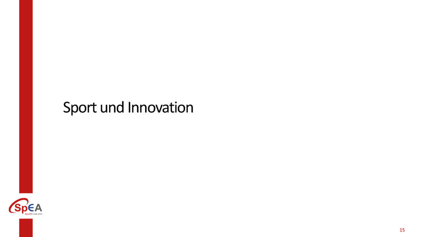 Sport und Innovation