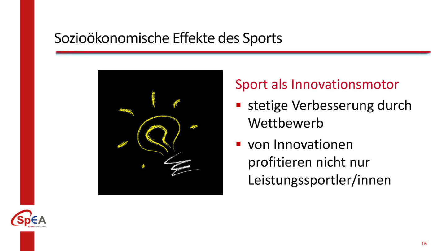 Sozioökonomische Effekte des Sports