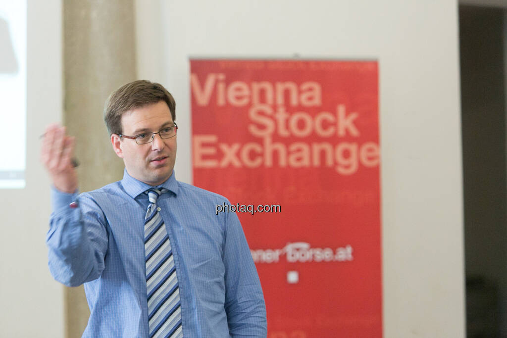 Martin Theyer (AT&S) beim 5. Small Cap Day - Wiener Börse / C.I.R.A., © finanzmarktfoto.at/Martina Draper (20.06.2013) 