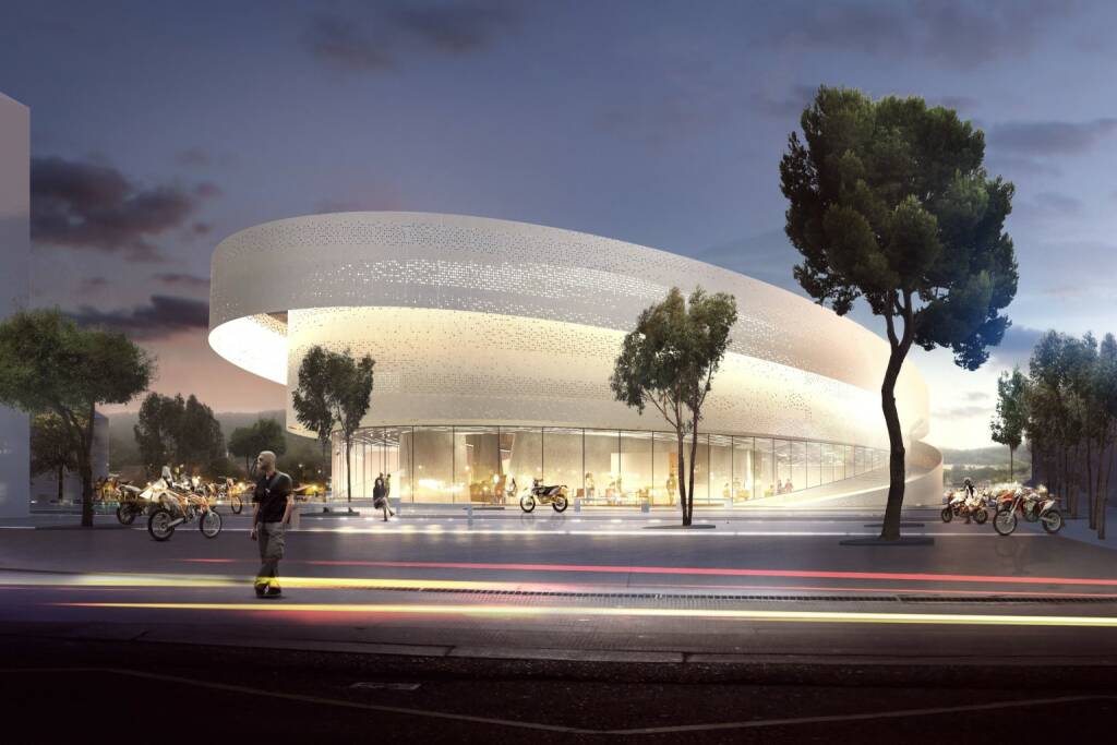 KTM Motohall, Credit: KTM, © Aussender (10.05.2019)