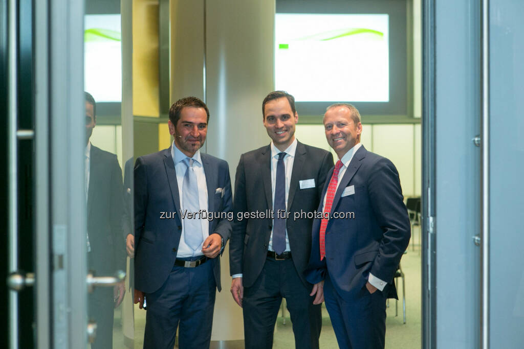 Uwe Kolar (Erste), Philipp Arnold (RCB), Frank Weingarts (onemarkets UniCredit), © Martina Draper (10.05.2019) 