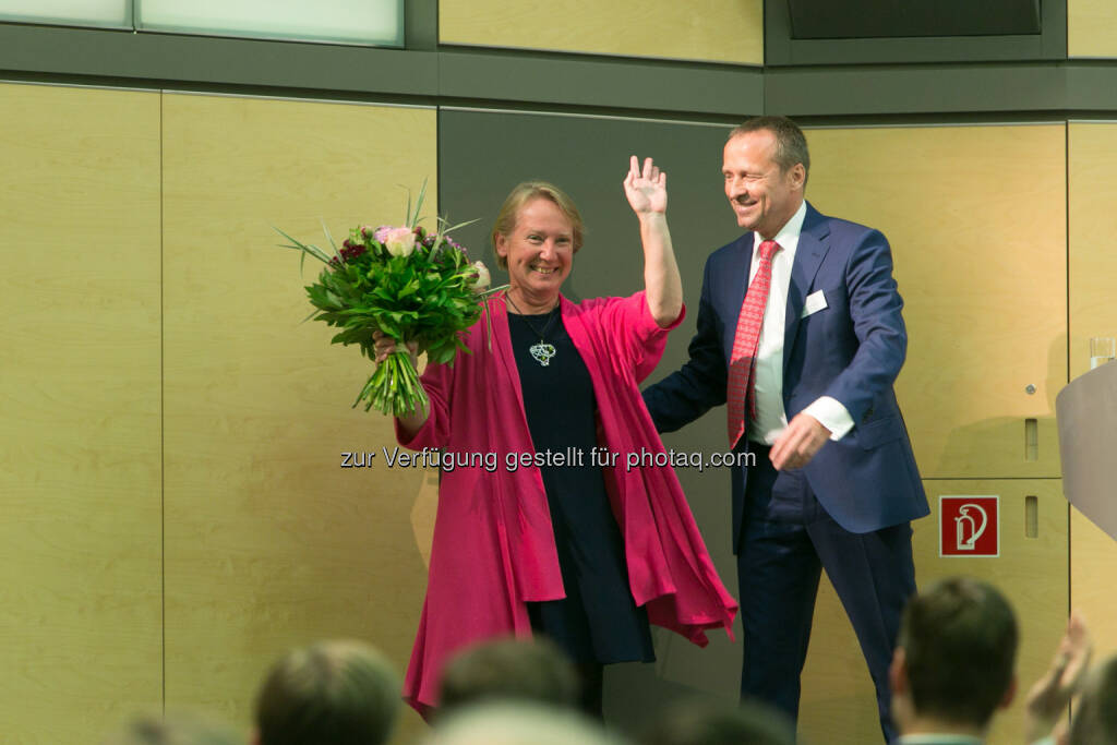 Heike Arbter (RCB), Frank Weingarts (onemarkets UniCredit), © Martina Draper (10.05.2019) 