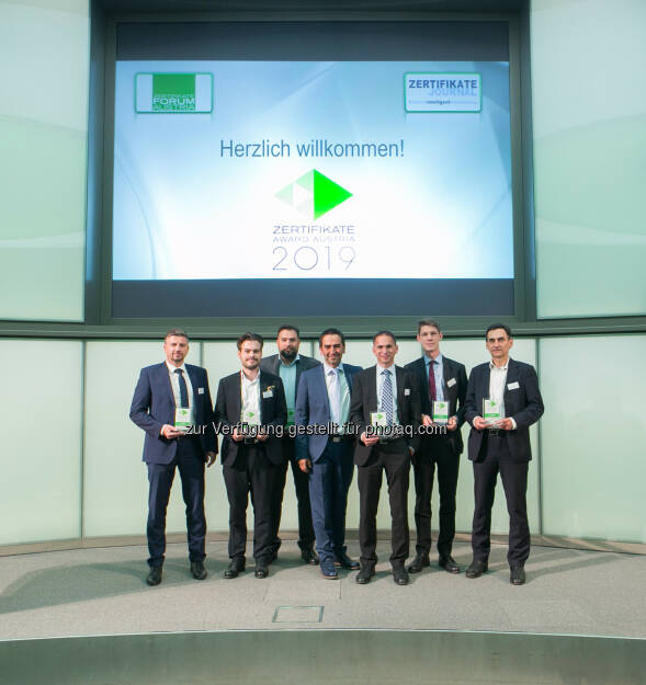 Zertifikate Award Austria 2019 - Team Erste , © Martina Draper (10.05.2019) 