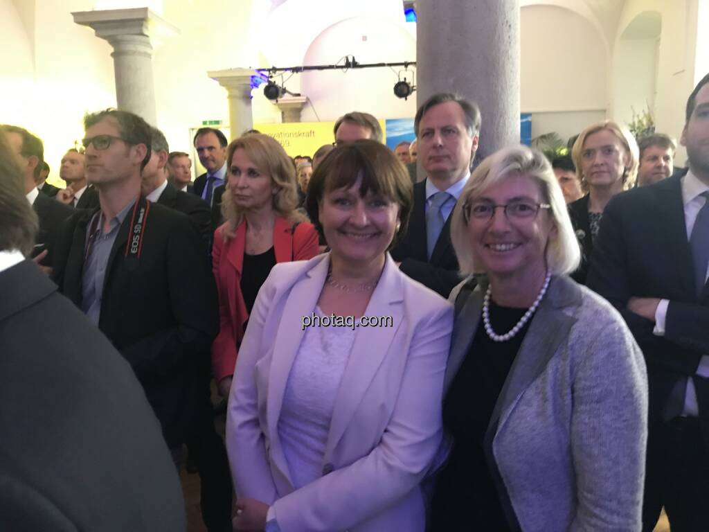 Herta Stockbauer (BKS), Elisabeth Stadler (VIG) (23.05.2019) 