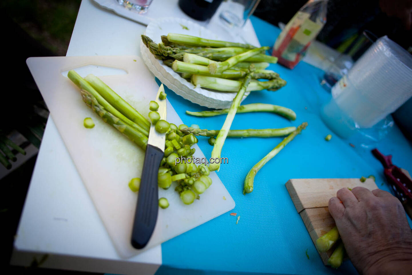 grüner Spargel von Iser