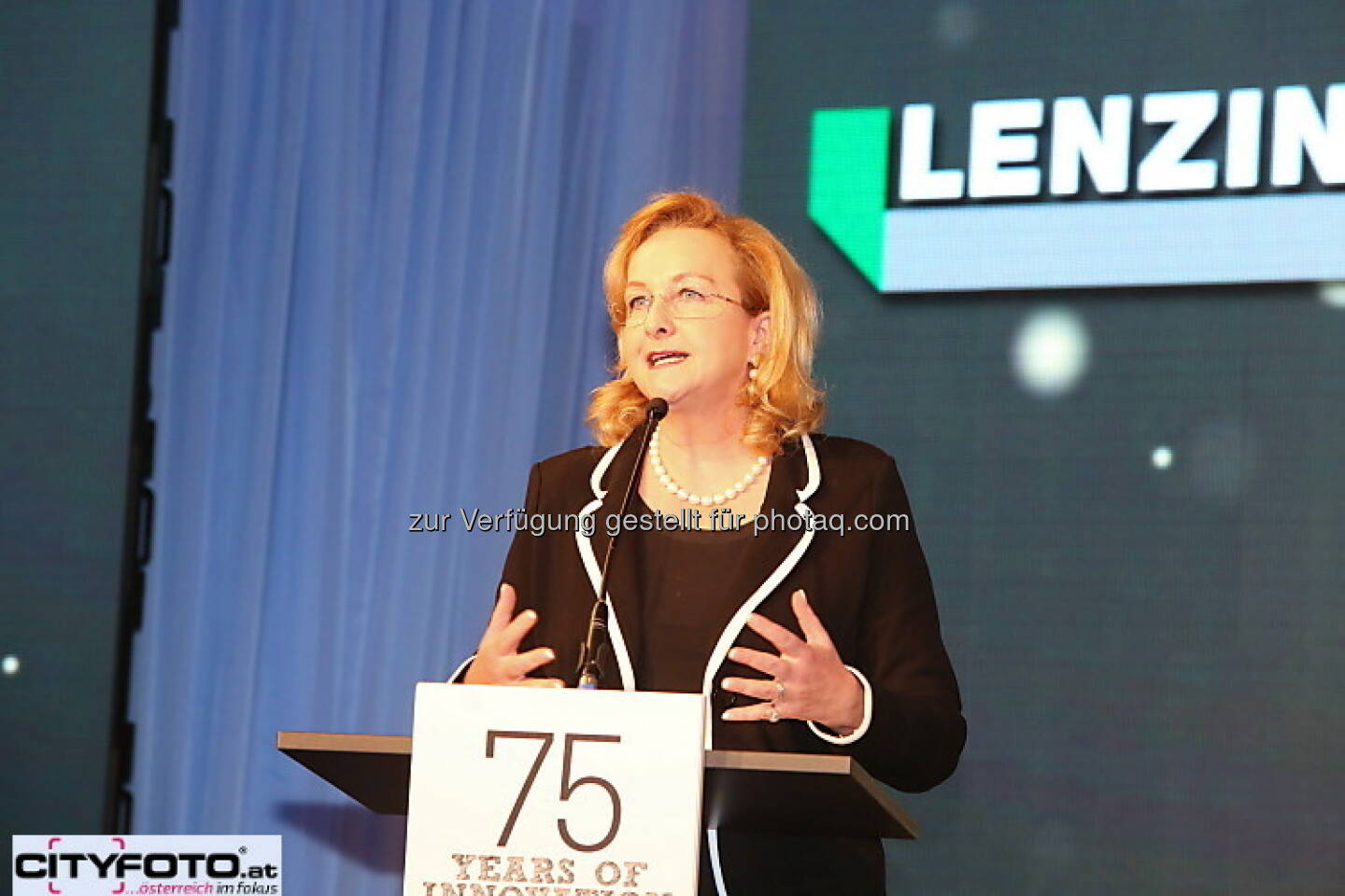 75 Jahre Lenzing: Maria Fekter