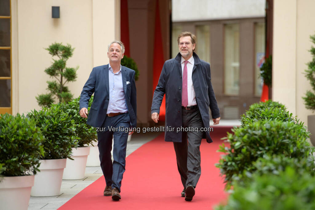 Andreas Zakostelsky (VBV, rechts), © Wiener Börse AG/APA-Fotoservice (24.05.2019) 