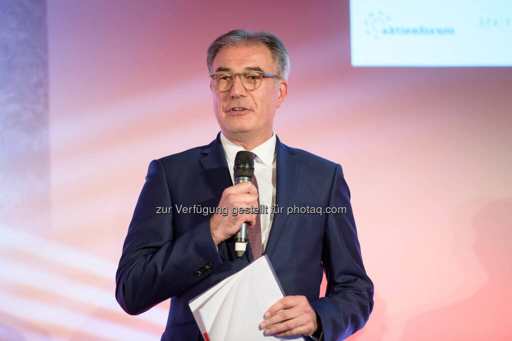 Friedrich Mostböck (ÖVFA), © Wiener Börse AG/APA-Fotoservice (24.05.2019) 