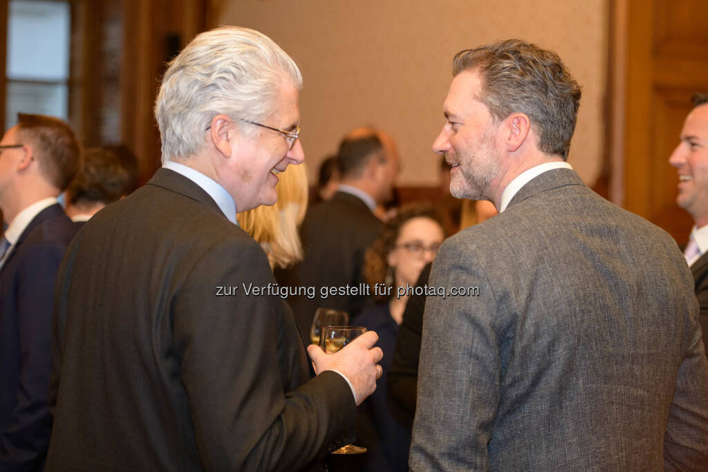 Martin Wenzl (Wiener Börse, rechts), © Wiener Börse AG/APA-Fotoservice (24.05.2019)