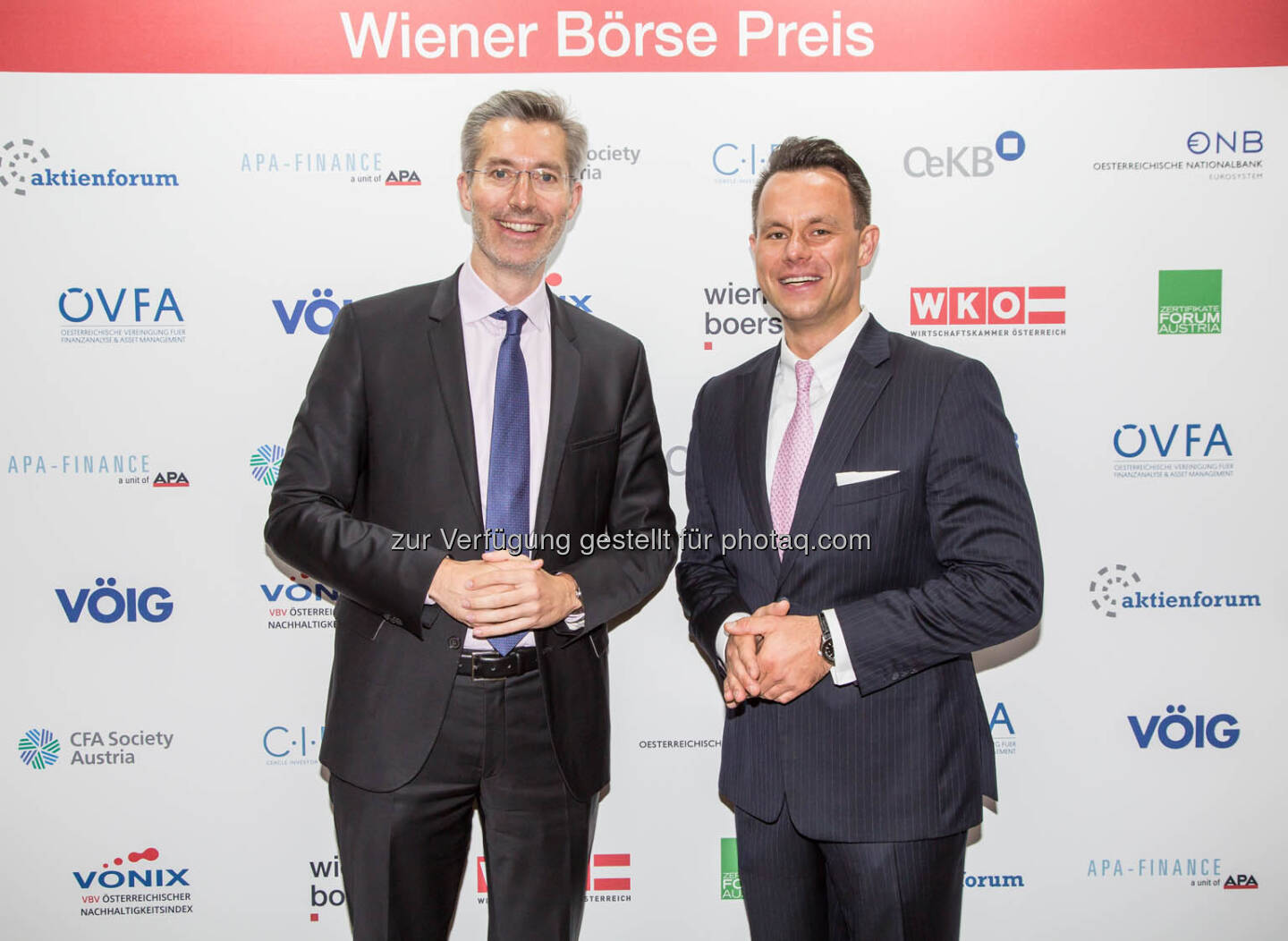 Markus Fallenböck (Own Austria), Christoph Boschan (Wiener Börse)