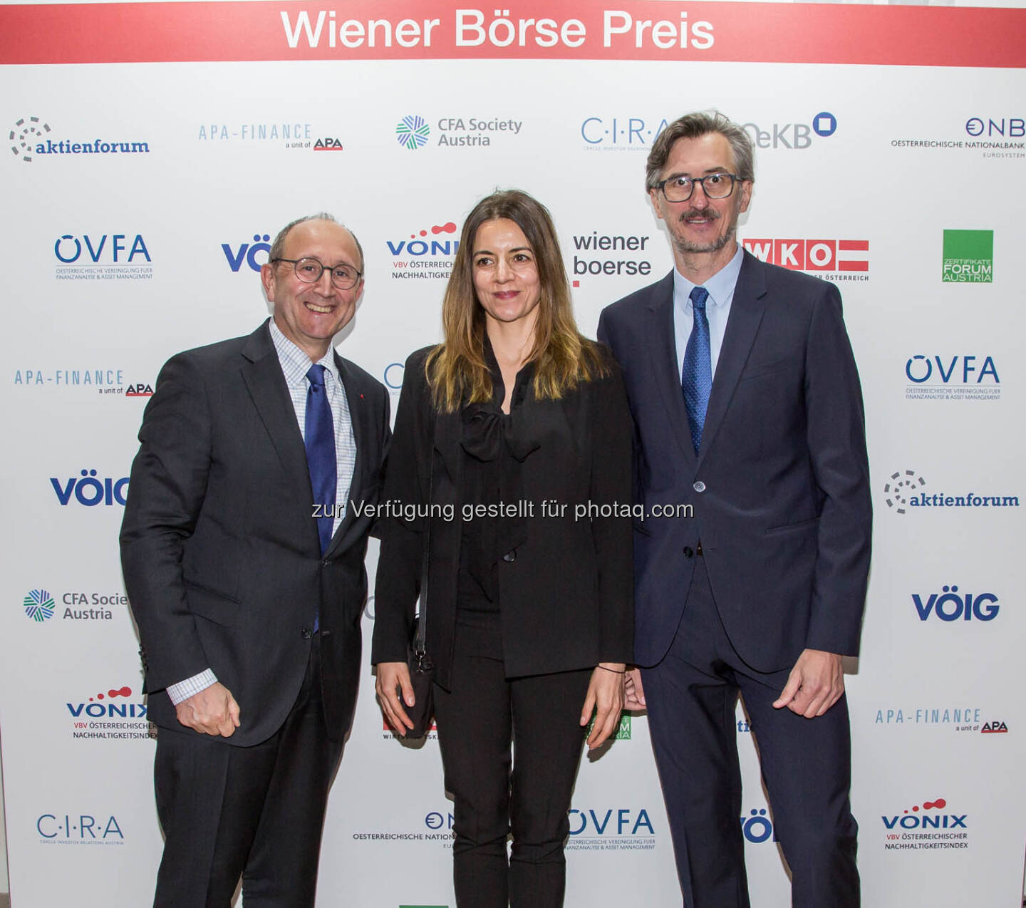 Ludwig Nießen (Wiener Börse), Christine Petzwinkler, Josef Chladek (beide Börse Social)