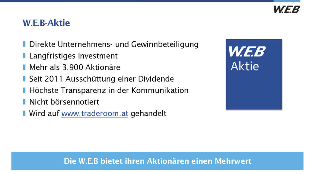 WEB Windenergie - W.E.B-Aktie (29.05.2019) 