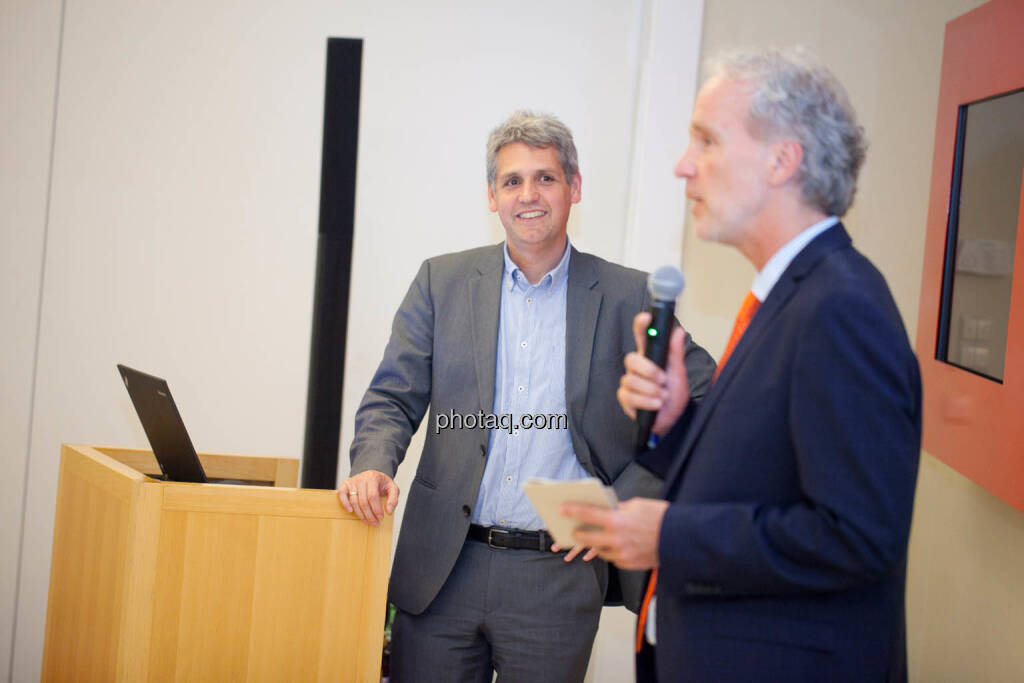 Michael Trcka (WEB), Christian Drastil (BSN) , © Michaela Mejta, photaq.com  (29.05.2019) 