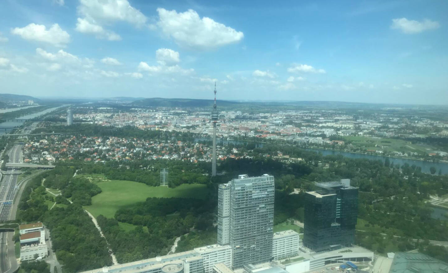 Wien Obere Alte Donau Donauturm