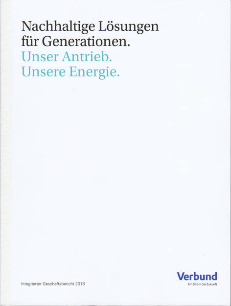 Verbund Geschäftsbericht 2018 - https://boerse-social.com/financebooks/show/verbund_geschaftsbericht_2018 (06.06.2019) 