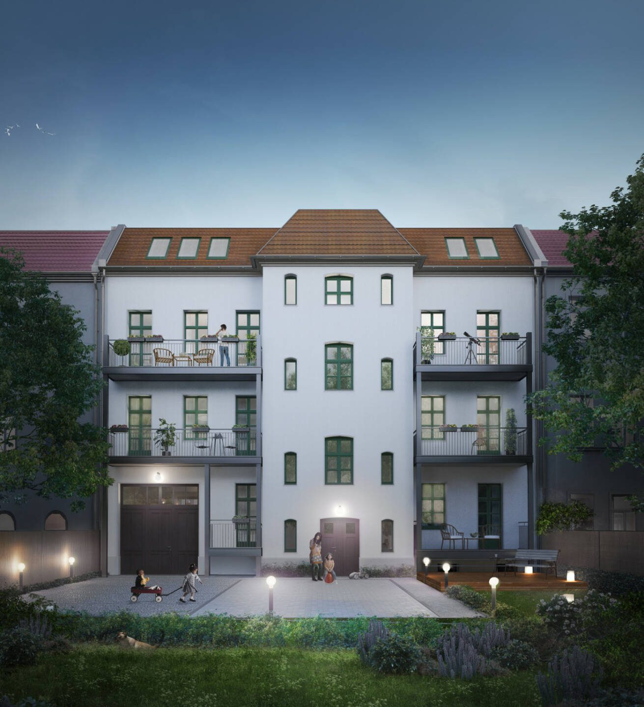 Sechs Wohnimmobilien-Projekte in Baden Württemberg sind in ein gemeinsames Portfolio für Crowdinvestoren bei Home Rocket zusammengefasst. Emittent ist die Schweizer BG Business Group, die Crowdinvestoren mit umgerechnet 1,5 Mio. Euro einbezieht. Bereits am 11. Juni startete mit der Leipziger Straße / Taucha der Quantum Unternehmensgruppe ein weiteres deutsches Immobilienangebot auf Home Rocket. im Bild: Villa Taucha, Copyright: Quantum Properties