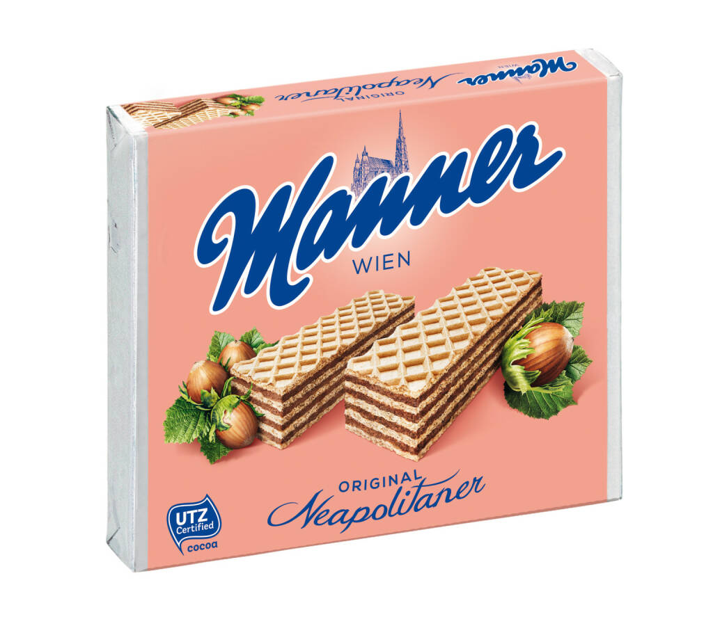 Mannerschnitte - EU bestätigt gleiche Rezeptur und Qualität in allen Ländern; Credit: Manner, © Aussender (25.06.2019) 