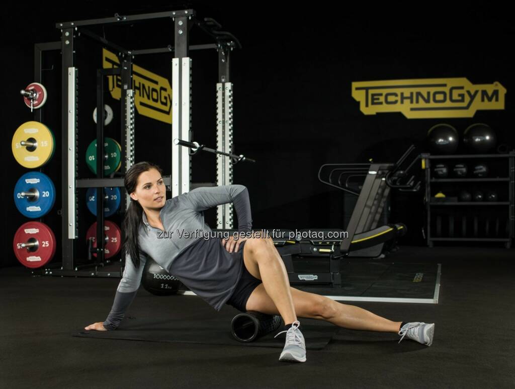 Anna Veith (Bild: Technogym, https://www.facebook.com/technogym.austria ), Opening Bell https://christian-drastil.com/2018/10/25/anna_veith_lautet_die_opening_bell_fur_donnerstag, © Technogym (25.06.2019) 