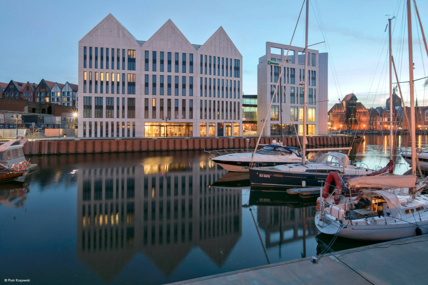 Das von UBM Development entwickelte Holiday Inn Gdansk City Centre wurde im Juni 2019 erfolgreich eröffnet. Bild: Piotr Krajewski - Fotografia Architektury / Architectural Photography