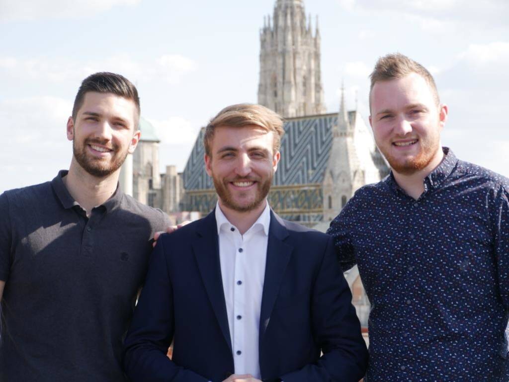 Aus dem Creative-Pre-Incubator-Programm NÖ: Centralize: Christoph Oblak, Patrick Zanyath, Stefan Unfried,  copyright. accent (11.07.2019) 