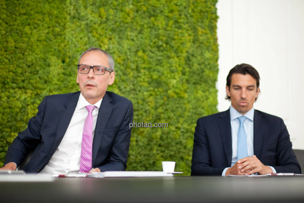 Wilhelm Celeda (Kathrein Bank), Stefan Neubauer (Kathrein Bank), © Michaela Mejta/photaq.com (18.07.2019) 