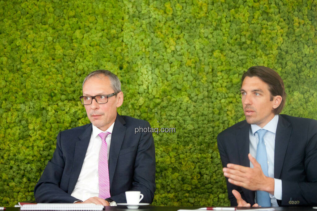 Wilhelm Celeda (Kathrein Bank), Stefan Neubauer (Kathrein Bank), © Michaela Mejta/photaq.com (18.07.2019) 