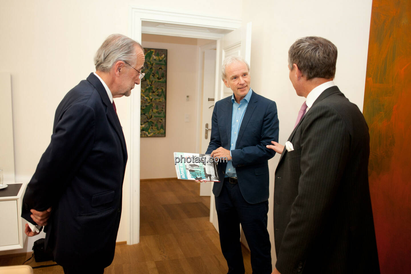 Manfred Waldenmair (be.public), Robert Löw (LLB Österreich), Christian Drastil (BSN)